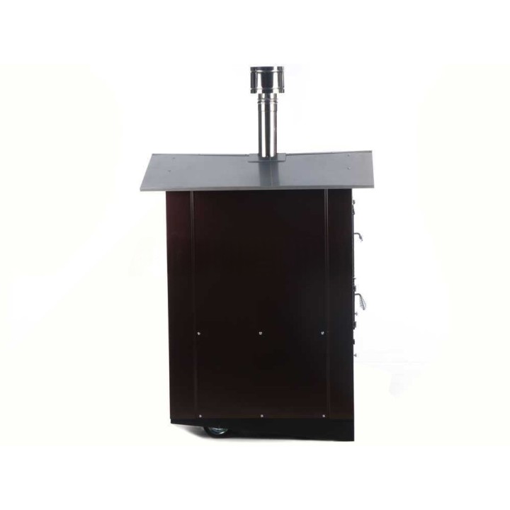 Rossofuoco Garden Plus 100 puulämmitteinen ulkouuni, 100 cm paistokammio