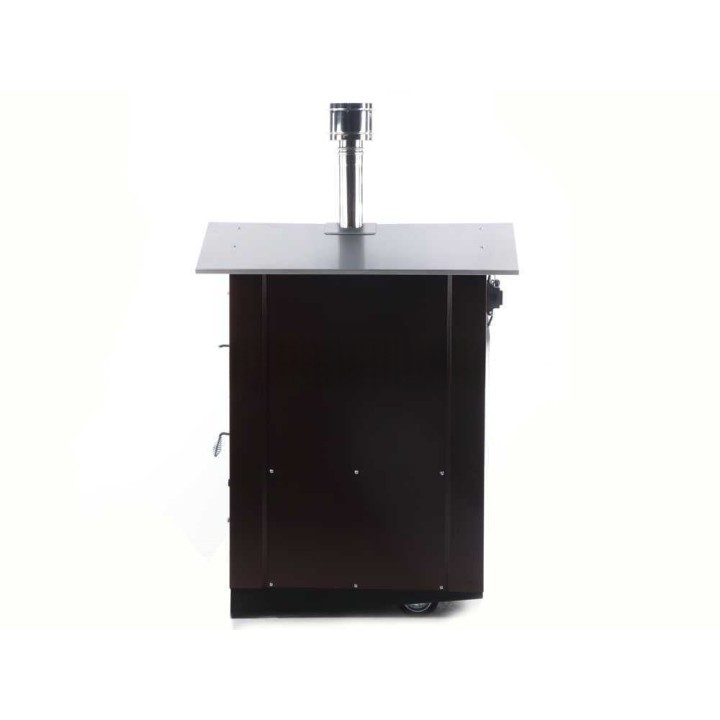 Rossofuoco Garden Plus 100 puulämmitteinen ulkouuni, 100 cm paistokammio