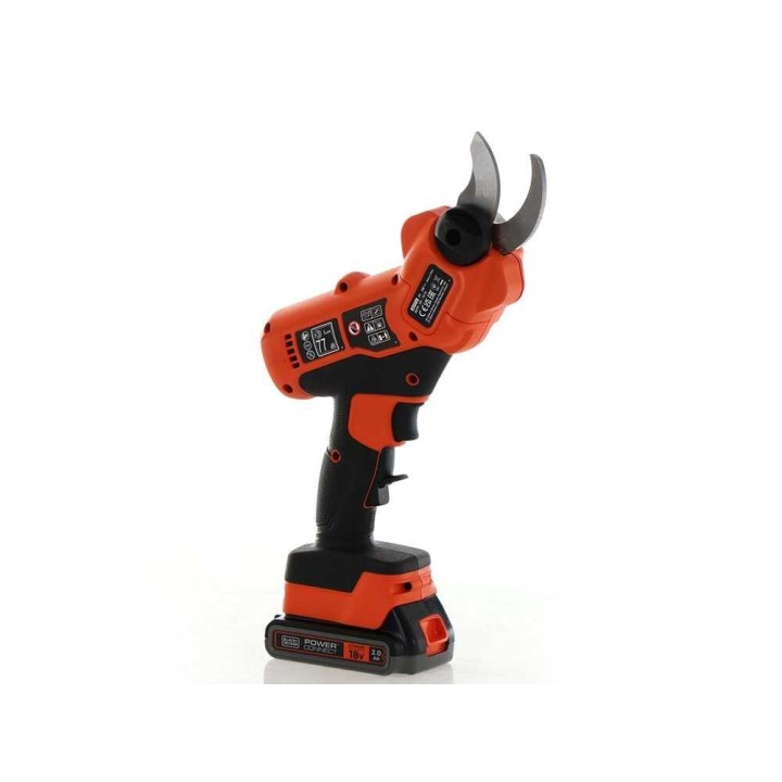 Black & Decker BCPP18D1-QW akkuoksasakset, 18 V, 2 Ah, 25 mm