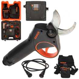 Bahco BCL24 akkukäyttöiset oksasakset 43 2 V 6 8 Ah 45 mm