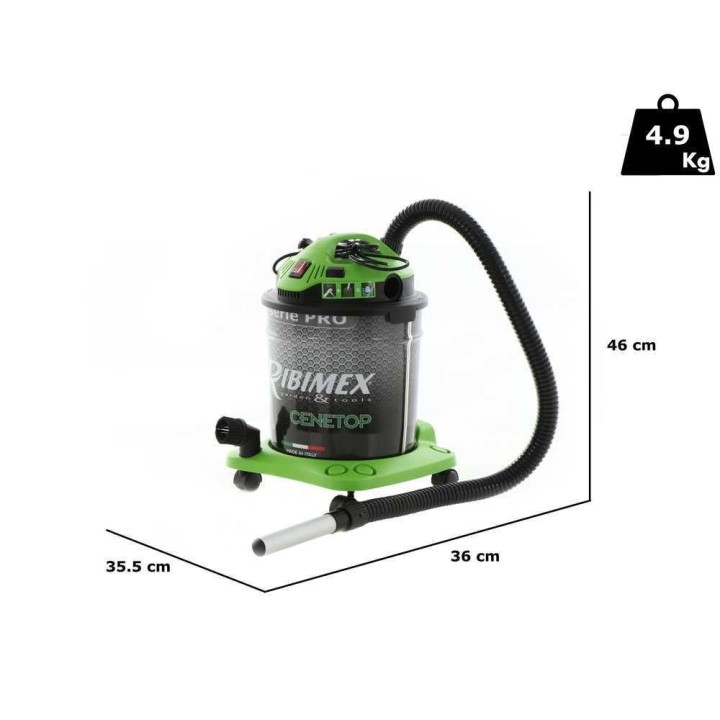 Ribimex Cenetop tuhkaimuri, 18 l, 1 200 W