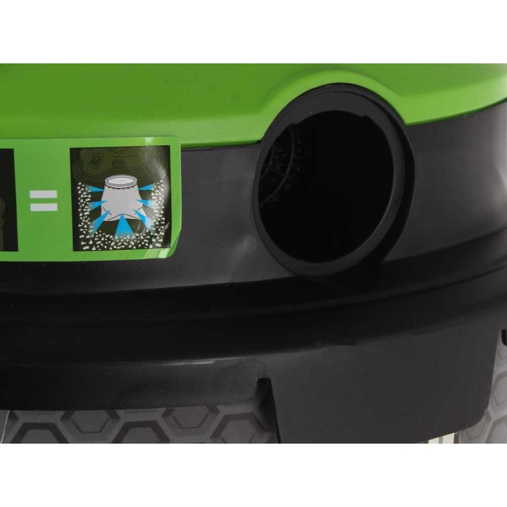 Ribimex Cenetop tuhkaimuri, 18 l, 1 200 W