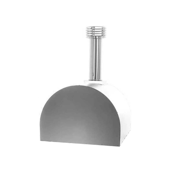 Fontana Margherita INOX -puulämmitteinen pizzauuni, 60 × 60 cm, ruostumaton teräs