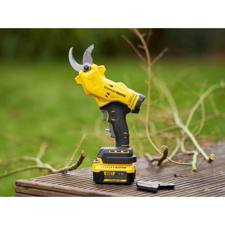 Stanley SFMCPP32M1-QW sähköoksasakset, 20 V, 4 Ah, 32 mm