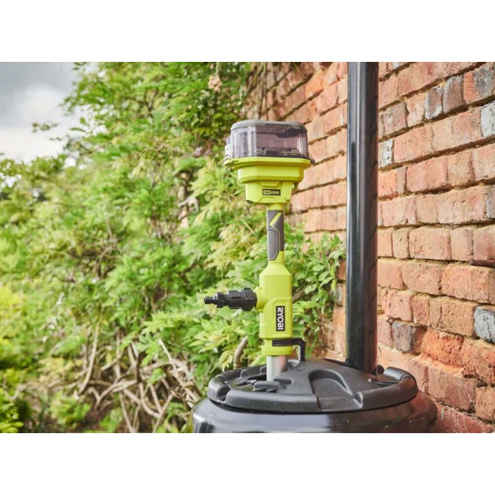 Ryobi RY18STPA-0 uppopumppu kirkkaalle vedelle, 18 V, 3 360 l/h