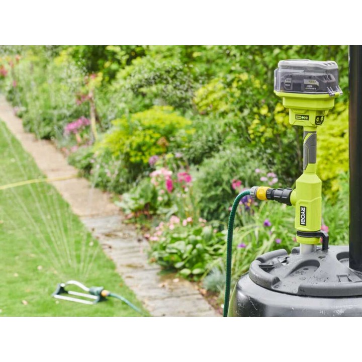 Ryobi RY18STPA-0 uppopumppu kirkkaalle vedelle, 18 V, 3 360 l/h