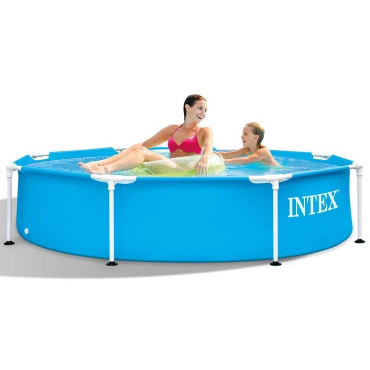 Intex Metal Frame 28205NP pyöreä uima-allas, 244 × 51 cm, 1 828 l