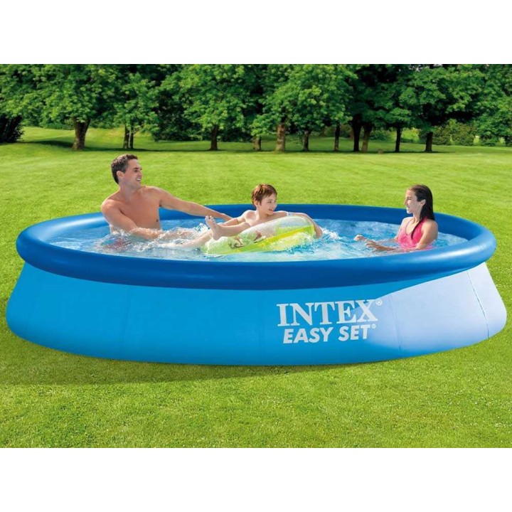 Intex Easy Set 28130NP puhallettava uima-allas, 366 × 76 cm, sininen
