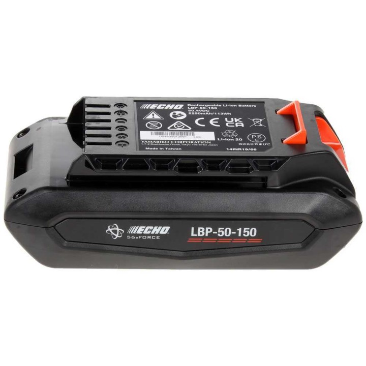 Echo 2.5Ah 56V litiumakku, 2,5 Ah, 50,4 V