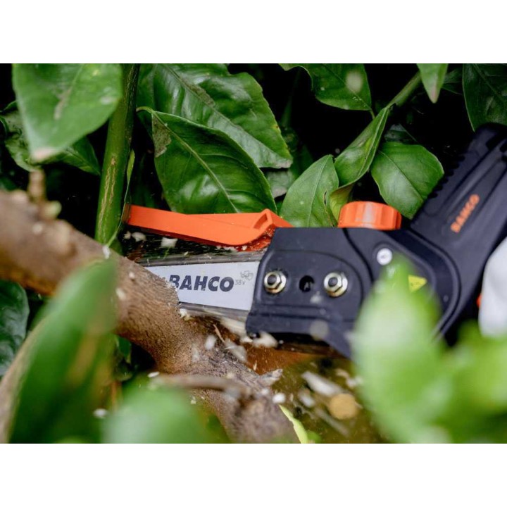 BAHCO BCL15WB akkukäyttöinen oksasaha, 21,6 V, 110 mm, ilman akkua ja laturia