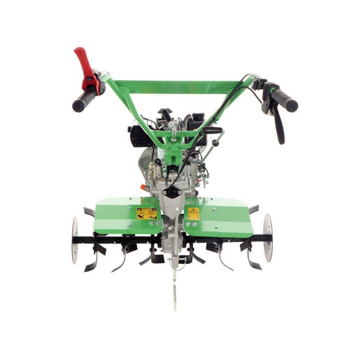 MGM DL812 dieseljyrsin, Loncin 227 cm³, 5 HP, työleveys 95 cm