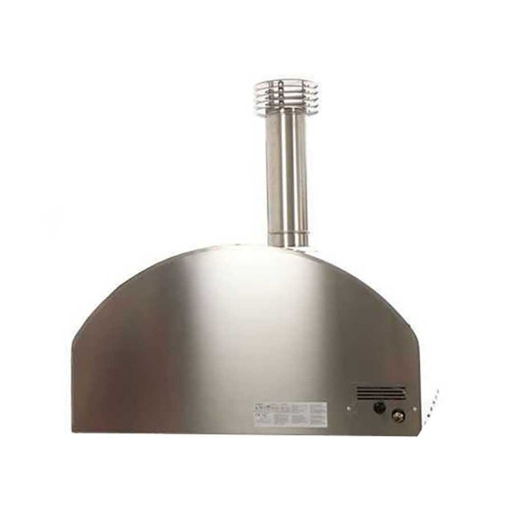 Fontana Marinara INOX -kaasu-uuni, 80 × 80 cm, 5 pizzaa