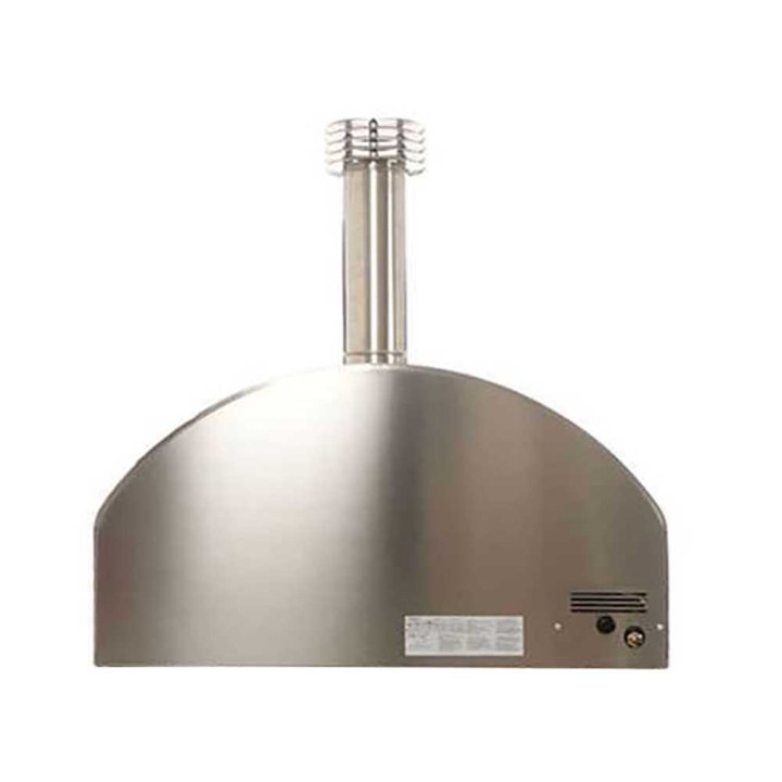 Fontana Marinara INOX -kaasu-uuni, 80 × 80 cm, 5 pizzaa