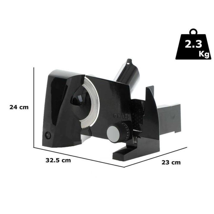 Graef SKS 100 Nera viipalekone, 170 mm, 45 W