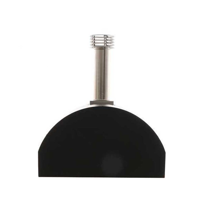 Fontana Marinara Antracite puulämmitteinen ulkouuni, 80 × 80 cm