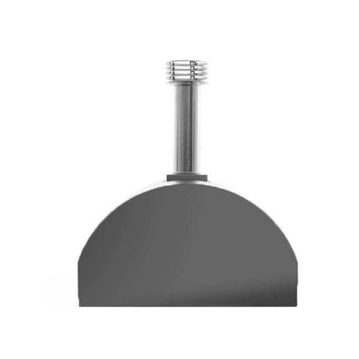Fontana Marinara INOX -puu-uuni, 80 × 80 cm, ruostumaton teräs
