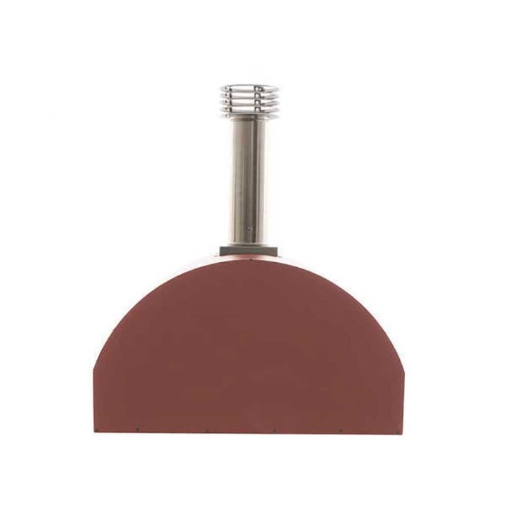 Fontana Marinara Rosso puulämmitteinen pizzauuni, 80 × 80 cm, 150 kg