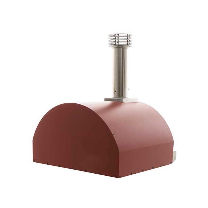 Fontana Marinara Rosso puulämmitteinen pizzauuni, 80 × 80 cm, 150 kg