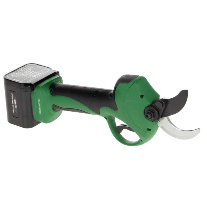 GreenBay TopCut 40 sähköoksasakset, 2 × 21 V 4 Ah, 40 mm