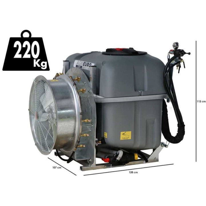 Gray 400/70 sumuruisku traktoriin, 400 l, 700 mm, AR-713-pumppu