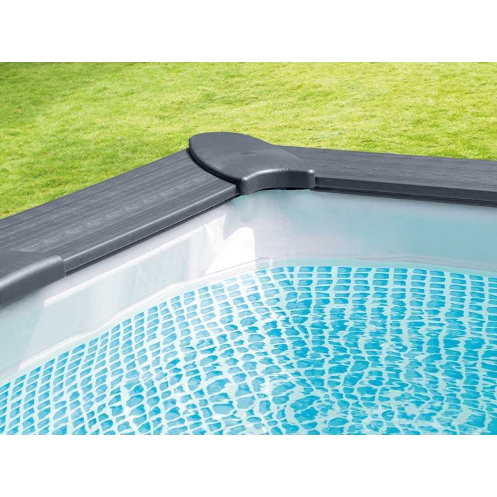 Intex Graphite Grey Panel 26396NP uima-allas, 400 × 300 × 124 cm, 10 091 l