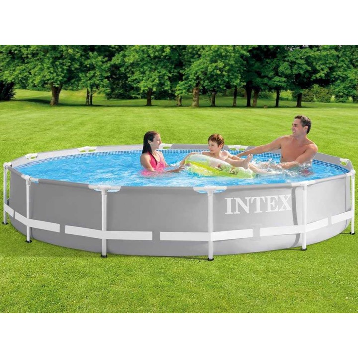Intex Prisma Frame 26712NP allas, Ø366 × 76 cm, 6 503 l, suodatinpumppu 45 W