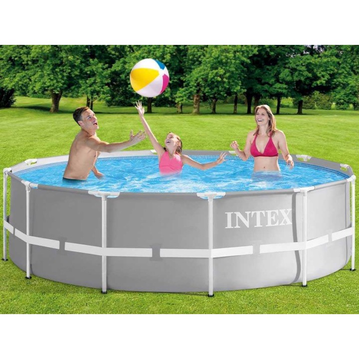 Intex Prisma Frame 26716NP allas, Ø366 × 99 cm, 8 592 l, pumppu ja tikkaat
