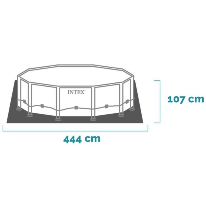 Intex Prisma Frame 26720NP pyöreä allas, 427 × 107 cm, 12 706 l