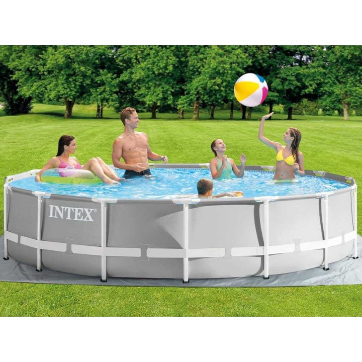 Intex Prisma Frame 26724NP pyöreä allas, 457 × 107 cm, 14 614 l