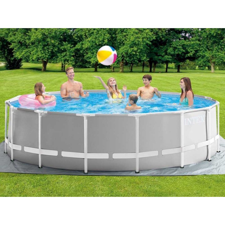 Intex Prisma Frame 26726NP pyöreä uima-allas, 457 × 122 cm, 16 805 l