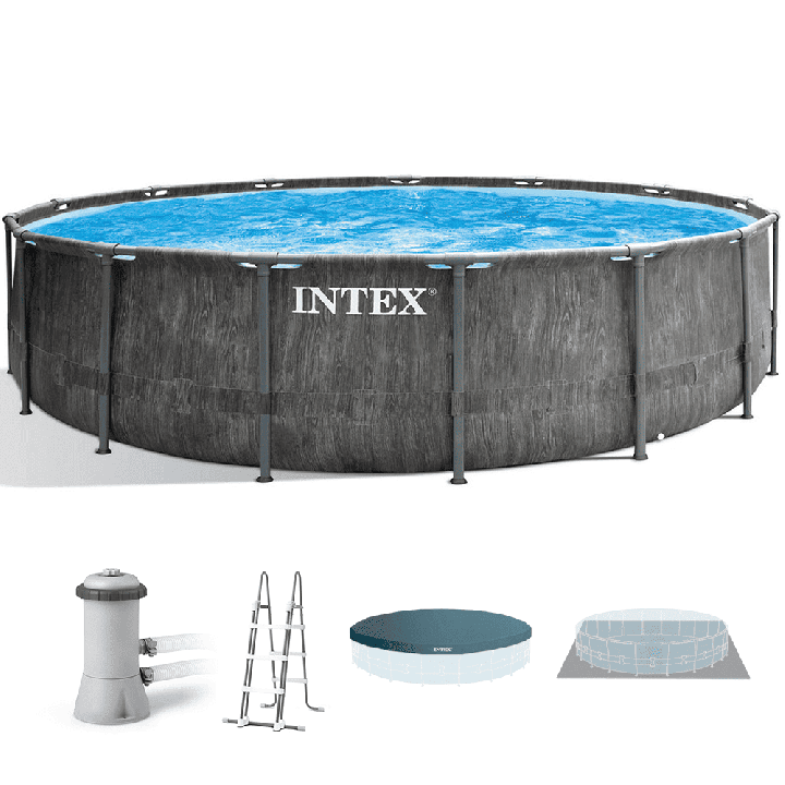 Intex Prisma Frame Greywood 26742NP kehysallas 457 122 cm 16 805 l