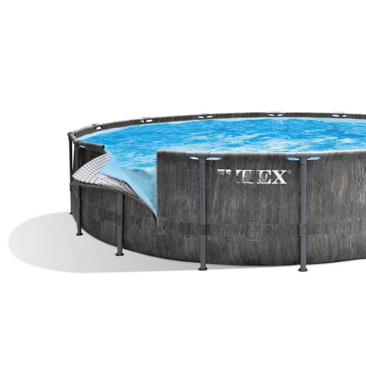 Intex Prisma Frame Greywood 26742NP -kehysallas, Ø457 × 122 cm, 16 805 l