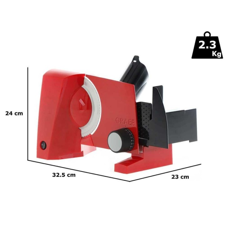 Graef SKS 100 TWIN Rossa viipalekone, 170 mm, 45 W