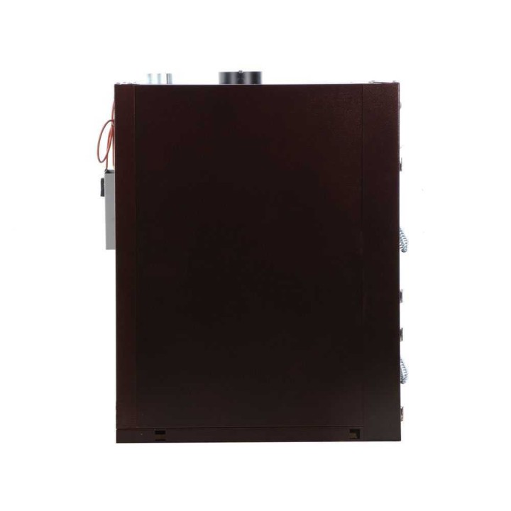 Rossofuoco Garden Color 65 puulämmitteinen upotettava uuni, ruskea