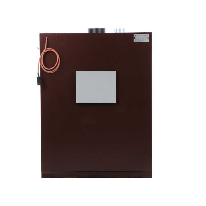 Rossofuoco Garden Color 65 puulämmitteinen upotettava uuni, ruskea