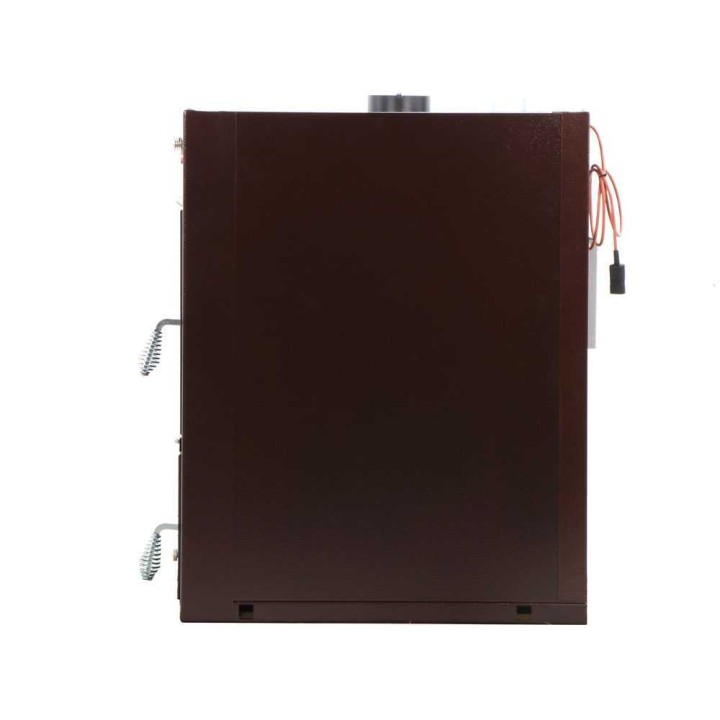 Rossofuoco Garden Color 65 puulämmitteinen upotettava uuni, ruskea