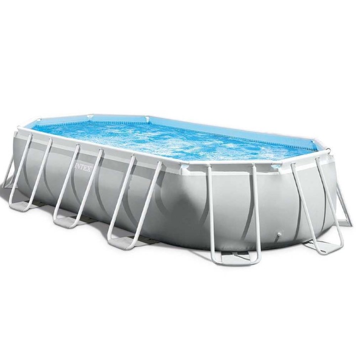 Intex Prisma Frame 26796NP soikea uima-allas, 503 × 274 × 122 cm, 13 365 l