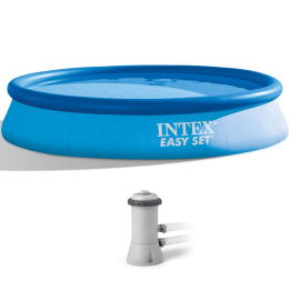 Intex Easy Set 28142NP puhallettava uima allas 396 84 cm 7 290 l suodatinpumppu