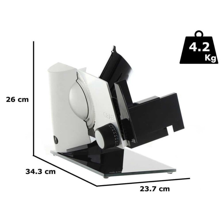 Graef SKS 321 SILVER GLASS -viipalointikone, 170 mm, 45 W