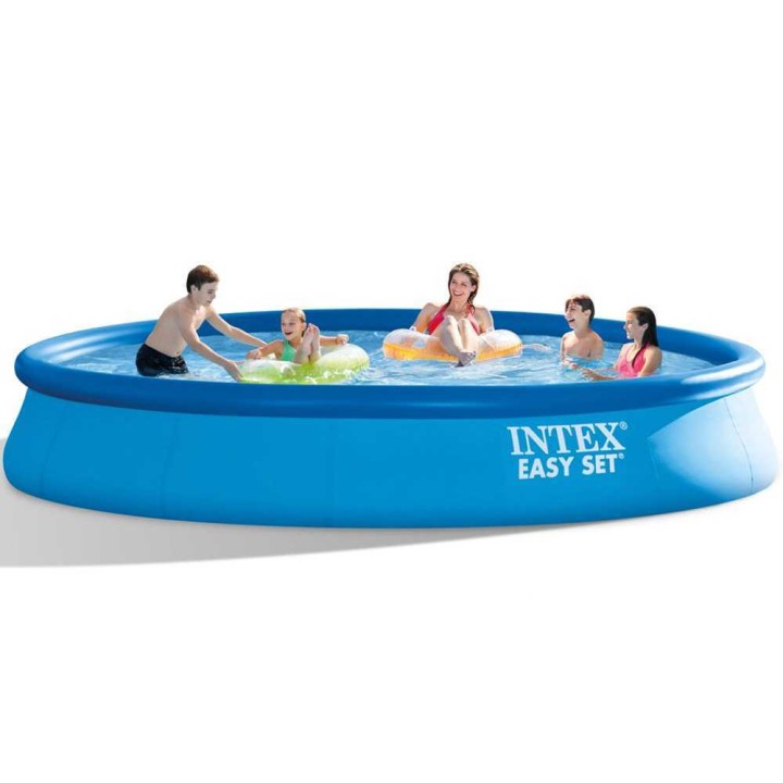 Intex Easy Set 28158NP puhallettava uima-allas, 457 × 84 cm, suodatinpumppu 45 W