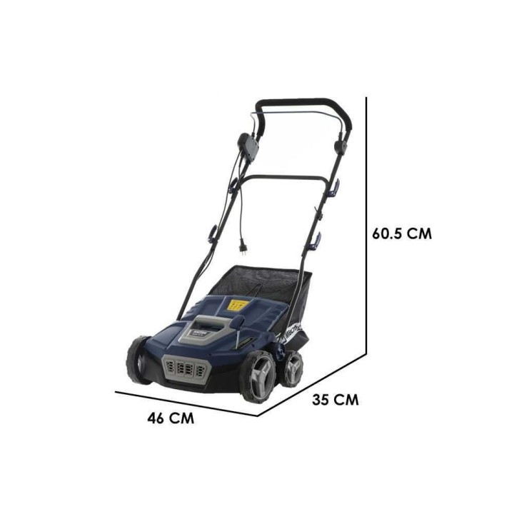 BullMach RASTER 18-38 sähköilmastaja ja pystyleikkuri, 1 800 W, 38 cm