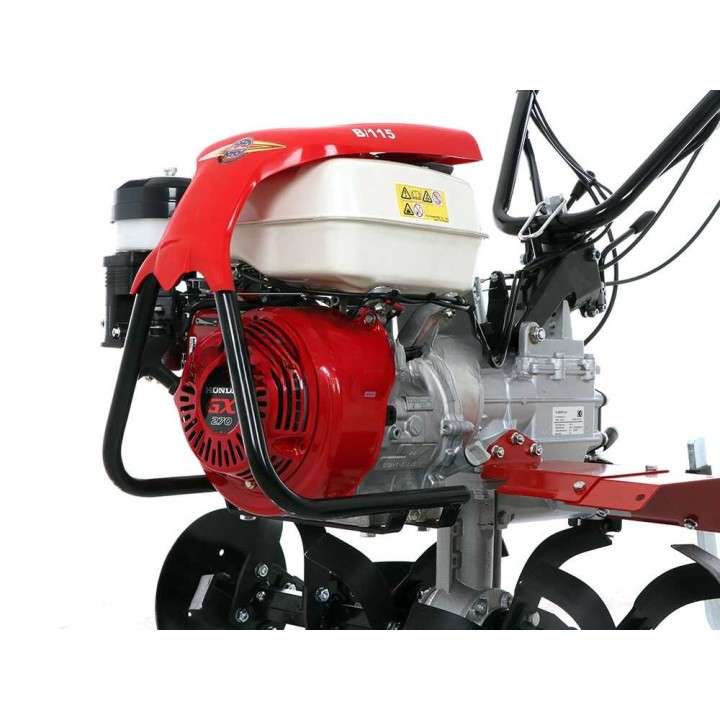 Barbieri B/115 -bensiinijyrsin, Honda GX270, 9 HP, 3 + 1 vaihdetta