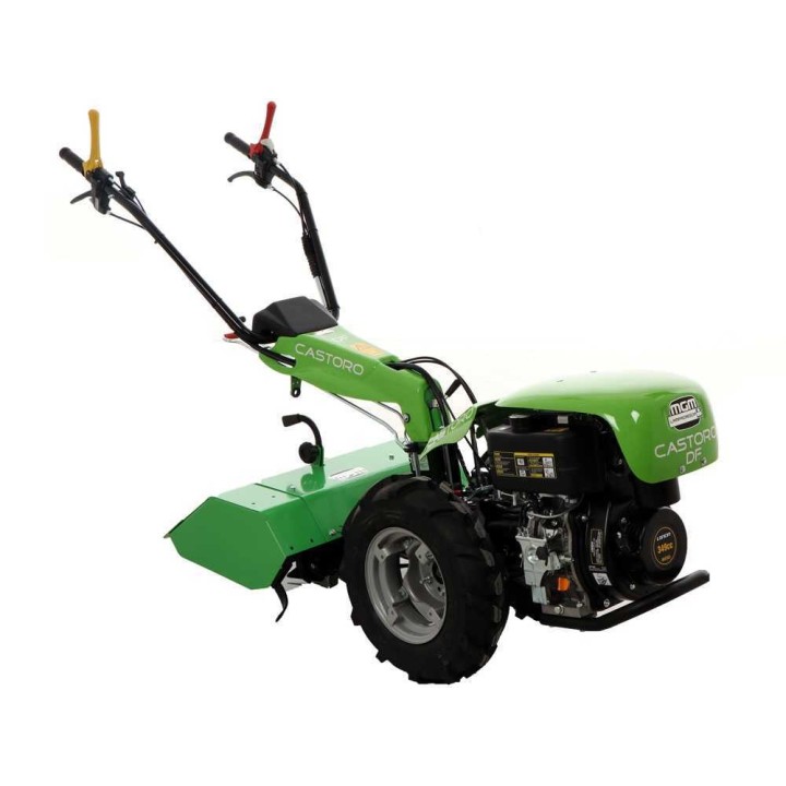 Lampacrescia MGM Castoro DF -motokultivaattori, diesel, Loncin D350F, 7,5 HP