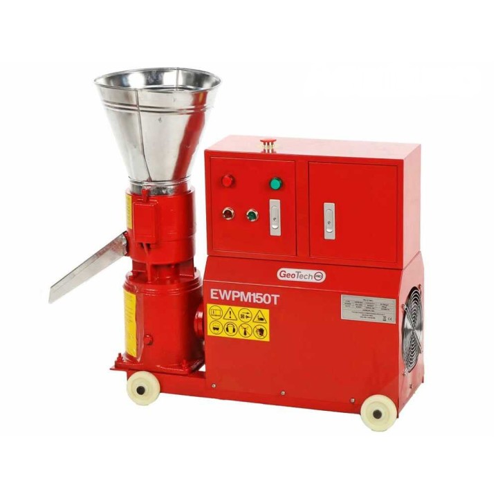 GeoTech Pro EWPM150T pellettikone, kolmivaiheinen 400 V, 5,3 HP