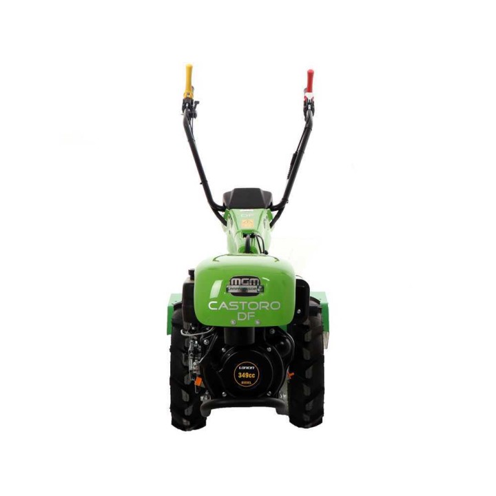 Lampacrescia MGM Castoro DF -motokultivaattori, diesel, Loncin D350F, 7,5 HP