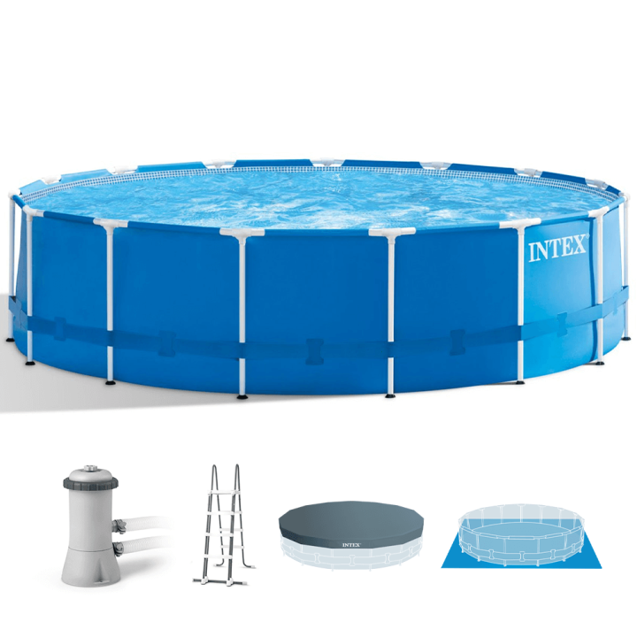 Intex 28242NP Metal Frame pyöreä uima allas 457 122 cm