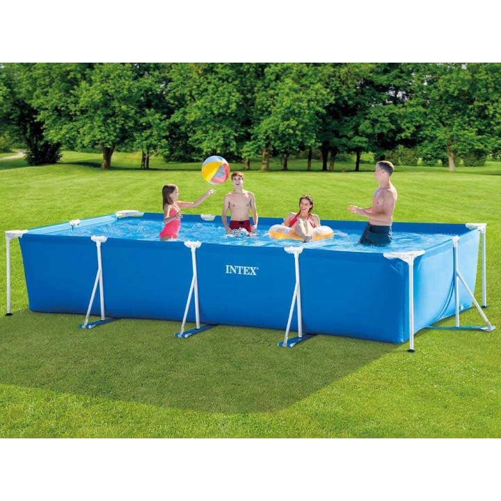 Intex Rectangular Frame 28274NP uima-allas, 450 × 220 × 84 cm, suodatinpumppu