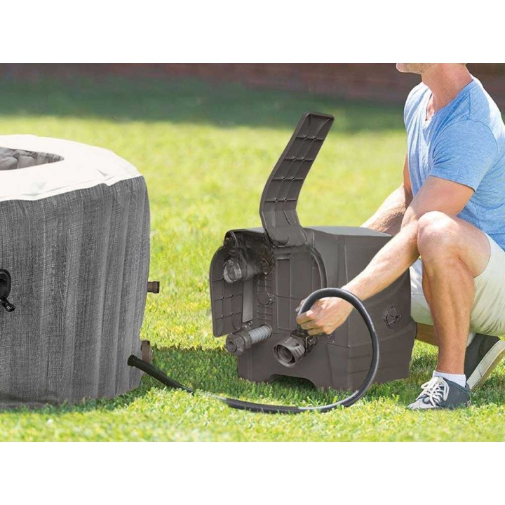 Intex Greywood Deluxe 28442EX -spa-allas, 216 × 71 cm, 5–6 henkilölle