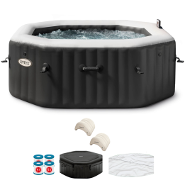 Intex Jet Bubble Deluxe 28458EX kylpyläspa 201 201 71 cm 3 4 henkilölle