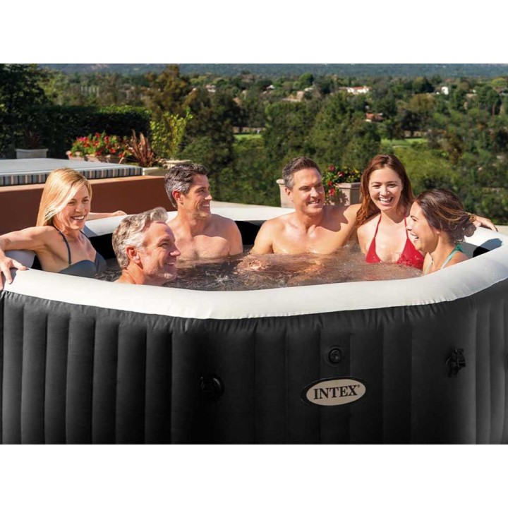 Intex Jet & Bubble Deluxe 28462EX poreallas, 218 × 218 × 71 cm, 5–6 henkilöä
